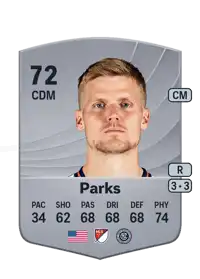 Keaton Parks Common 72 Overall Rating