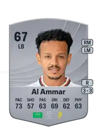 Turki Al Ammar Common 67 Overall Rating