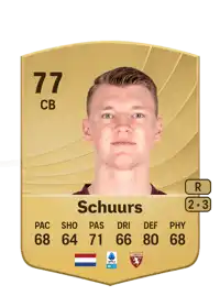 Perr Schuurs Common 77 Overall Rating