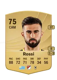 Diego Rossi Common 75 Overall Rating