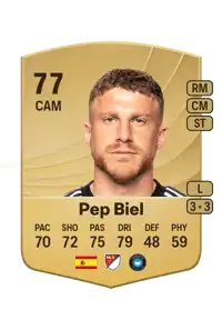Pep Biel Common 77 Overall Rating