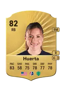 Sofia Huerta Rare 82 Overall Rating