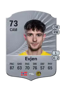 Håkon Evjen Rare 73 Overall Rating