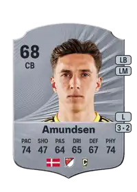 Malte Amundsen Rare 68 Overall Rating
