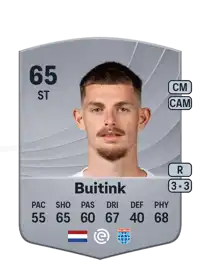 Thomas Buitink Common 65 Overall Rating