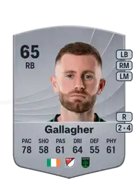 Jon Gallagher Common 65 Overall Rating