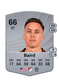Corey Baird Common 66 Overall Rating
