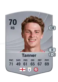 George Tanner Common 70 Overall Rating
