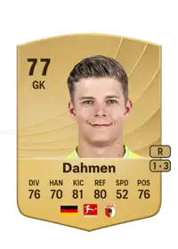 Finn Dahmen Common 77 Overall Rating