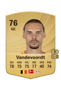 Maarten Vandevoordt Common 76 Overall Rating