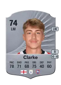 Jack Clarke Rare 74 Overall Rating