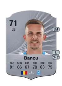 Nicușor Bancu Rare 71 Overall Rating