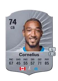 Derek Cornelius Rare 74 Overall Rating
