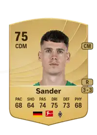 Philipp Sander Common 75 Overall Rating