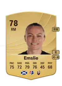 Claire Emslie Common 78 Overall Rating