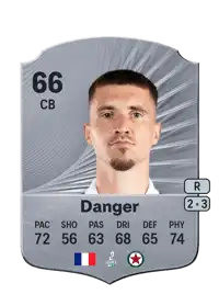 Bradley Danger Rare 66 Overall Rating
