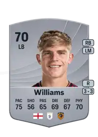 Brandon Williams Common 70 Overall Rating