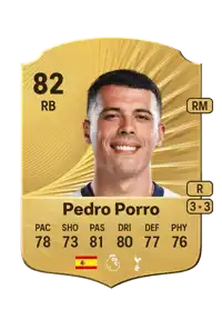 Pedro Porro Rare 82 Overall Rating