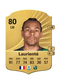 Armand Laurienté Rare 80 Overall Rating