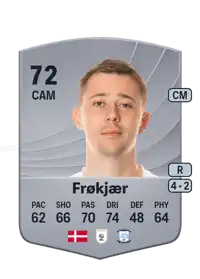 Mads Frøkjær Common 72 Overall Rating