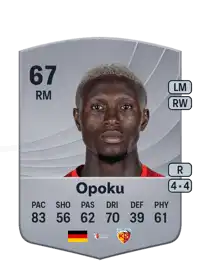 Aaron Opoku Common 67 Overall Rating