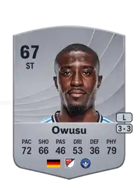 Prince Owusu Common 67 Overall Rating