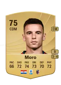 Nikola Moro Common 75 Overall Rating