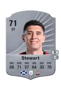 Ross Stewart Rare 71 Overall Rating