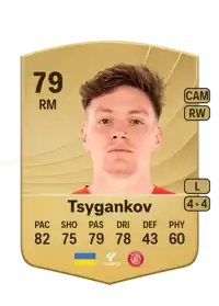 Viktor Tsygankov Common 79 Overall Rating
