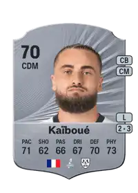 Kylian Kaïboué Rare 70 Overall Rating