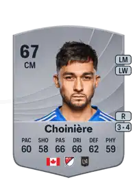Mathieu Choinière Common 67 Overall Rating