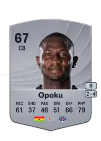 Nicholas Opoku Common 67 Overall Rating