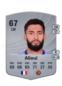 Nabil Alioui Common 67 Overall Rating