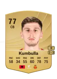 Marash Kumbulla Common 77 Overall Rating