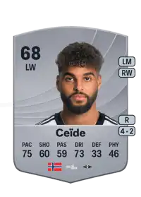 Emil Ceïde Common 68 Overall Rating