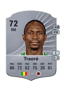 Adama Traoré Rare 72 Overall Rating