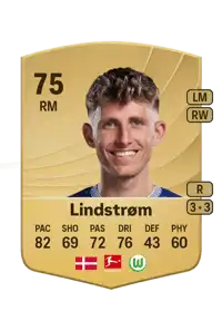 Jesper Lindstrøm Common 75 Overall Rating