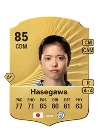 Yui Hasegawa Rare 85 Overall Rating