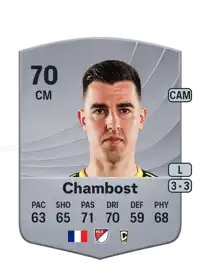 Dylan Chambost Common 70 Overall Rating