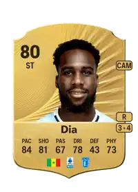 Boulaye Dia Rare 80 Overall Rating