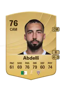 Himad Abdelli Common 76 Overall Rating