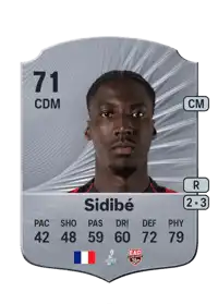 Kalidou Sidibé Rare 71 Overall Rating