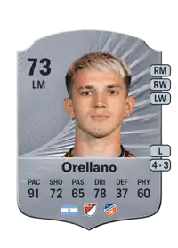 Luca Orellano Rare 73 Overall Rating