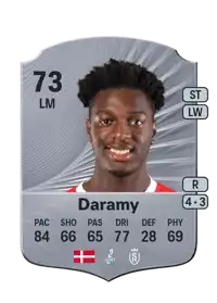 Mohamed Daramy Rare 73 Overall Rating
