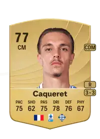 Maxence Caqueret Common 77 Overall Rating