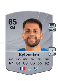Eddy Sylvestre Common 65 Overall Rating