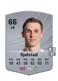 Fredrik Sjølstad Common 66 Overall Rating
