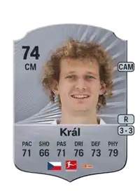 Alex Král Rare 74 Overall Rating