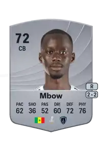 Moustapha Mbow Common 72 Overall Rating