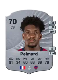 Andy Pelmard Rare 70 Overall Rating